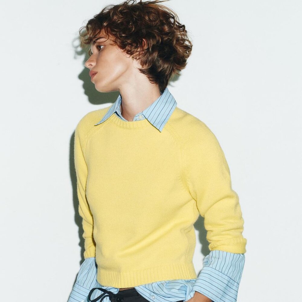 Basic Knit Sweater - Picture 4 of 5